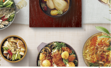 清新简约餐饮行业三伏天养生套餐促销宣传海报缩略图