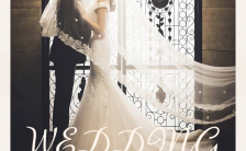简约韩式杂志风格高端定制婚礼邀请函婚纱相册结婚请柬缩略图